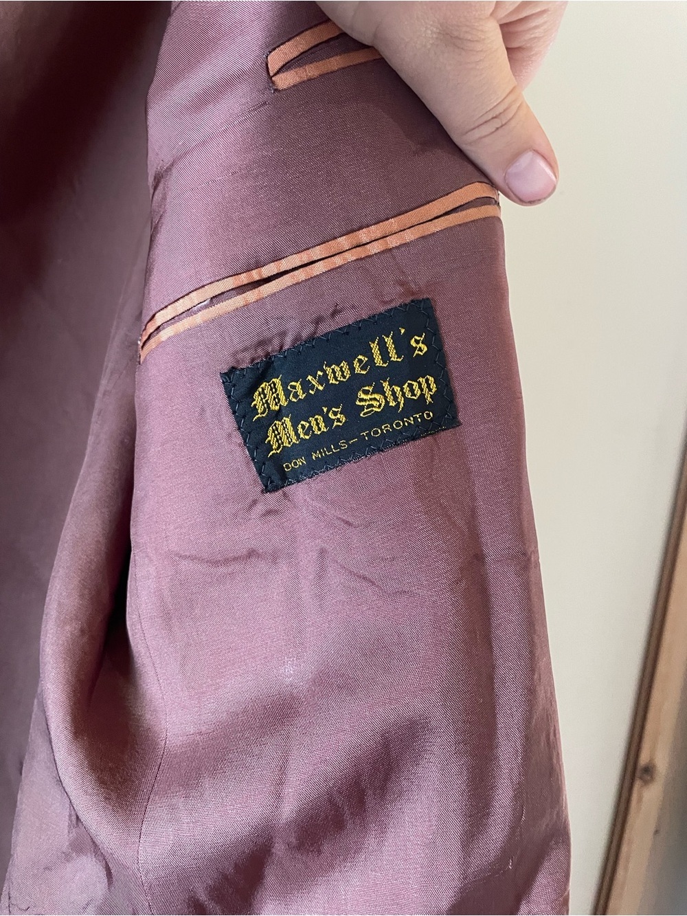 🐱 Harris Tweed | VINTAGE Wool Mens 44T Coat - Picture 3 of 11
